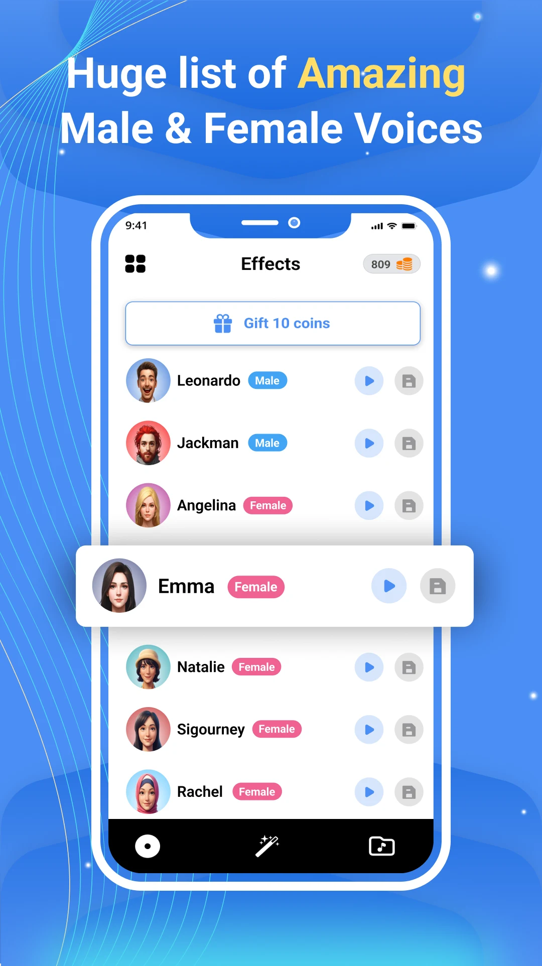 Voice changer gender: Vocalabs screenshot