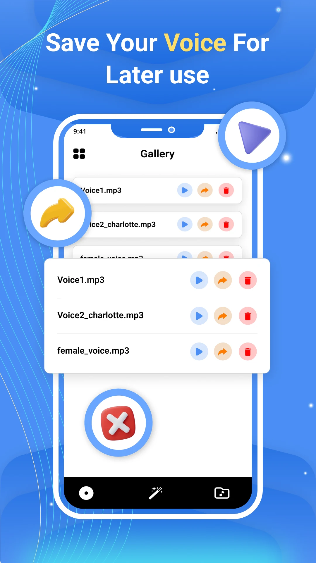 Voice changer gender: Vocalabs screenshot