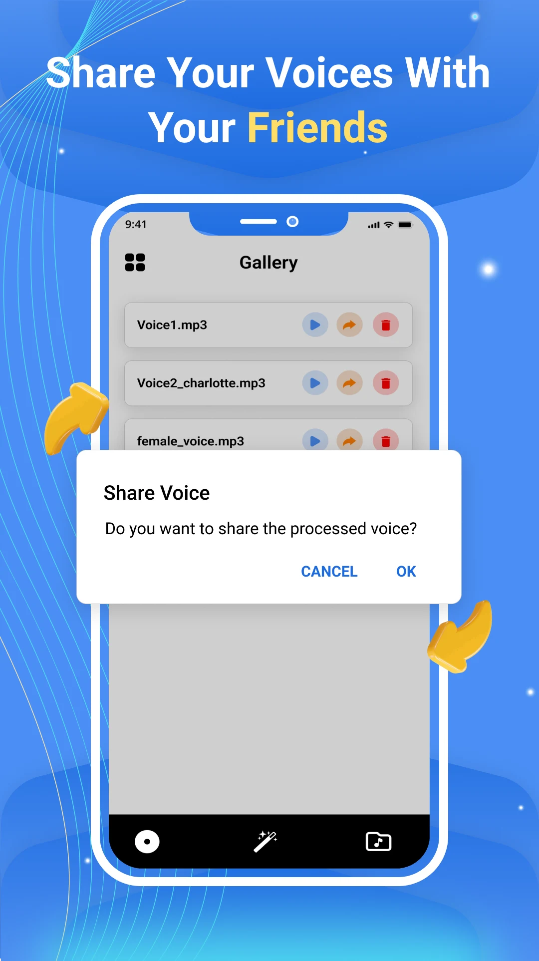 Voice changer gender: Vocalabs screenshot